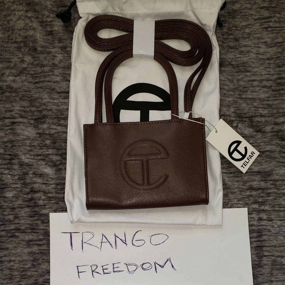 COPY - Telfar Small Chocolate Shopping Bag